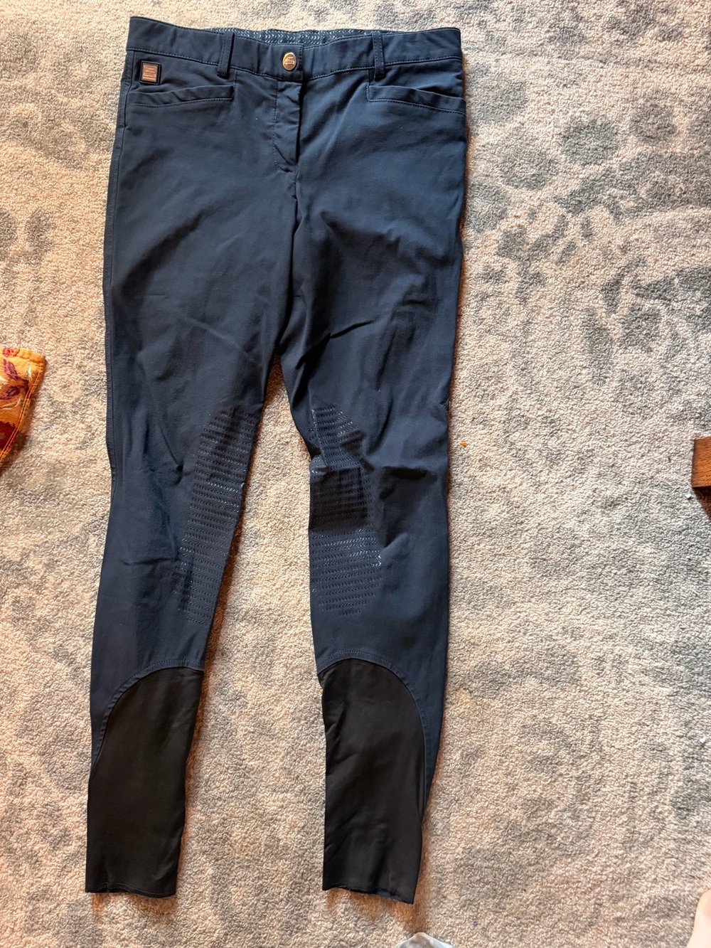 Equiline Luxe EQ Navy Riding Breeches - Picture 5 of 5
